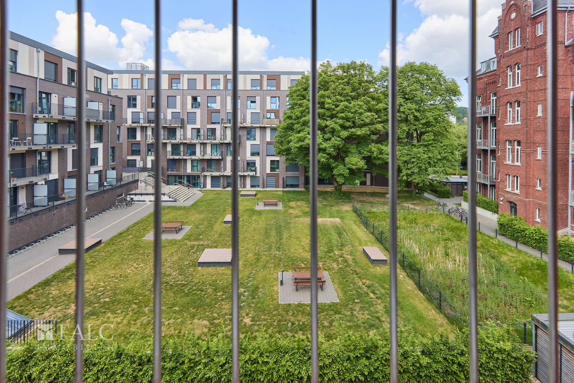 Blick in den Innenhof 